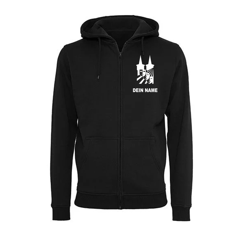 Premium Kapuzensweatjacke mit Reißverschluss – Bild 3